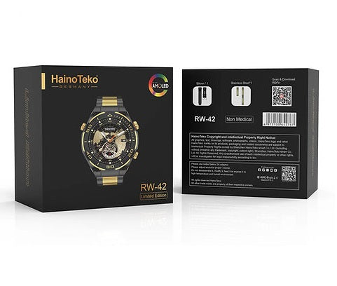 Haino Teko RW-42: Redefining Smartwatch Technology with Style