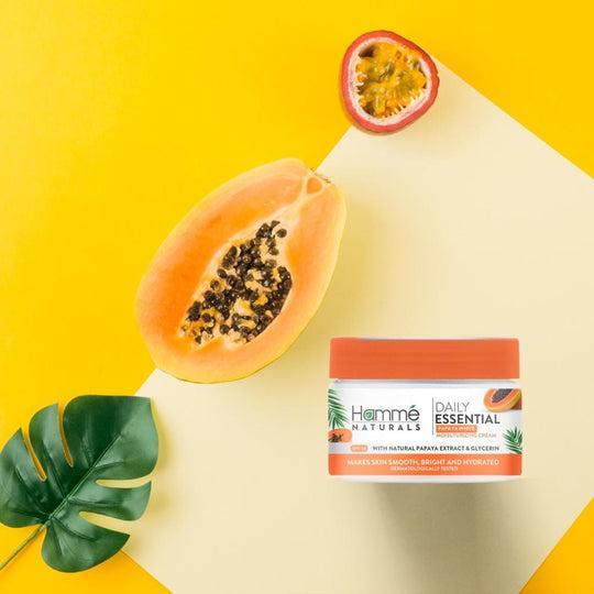 🍃 Papaya Glow Moisturizing Cream | Brighten, Hydrate & Nourish