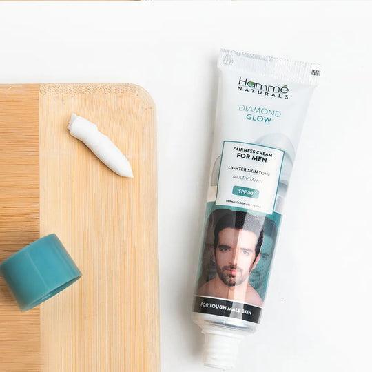 💎 Diamond Glow Fairness Cream for Men | Brighten, Hydrate & Protect
